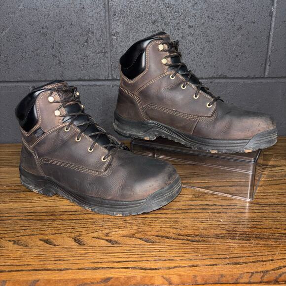 Danner Caliper 6” Aluminum Toe Work Boots Men’s 10.5 EE Brown Leather Waterproof main image 9
